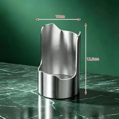 Stainless Steel Ladle Holder with Strainer and Chopstick Rack
