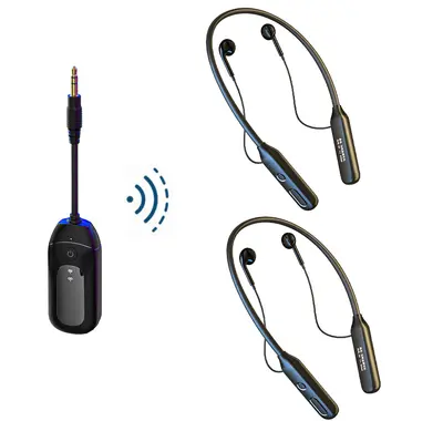Kabellose Live-Streaming-Überwachung hängende Hals-Noise-Cancelling-Kopfhörer professionelle Soundkarte Mixer Audio spezielle Eins-zu-Viele-Ohrumschaltungen - 9
