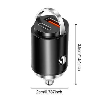PD QC Schnellladung KFZ-Ladegerät USB-C Handy-Adapter
