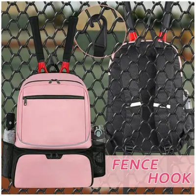 Racket Backpack, Large Capacity, Separate Shoe Compartment - 4