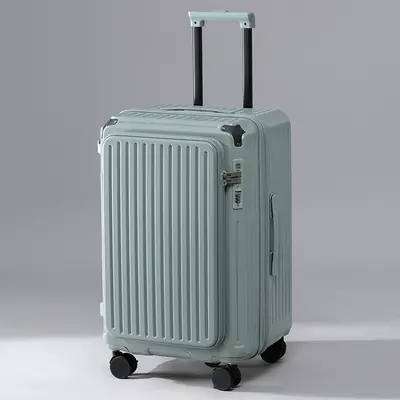 24 Inch Large Capacity Trolley Suitcase with 20 Inch Boarding Case Set - 13