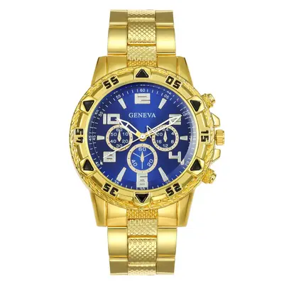 Men's watch and accessory set, four-piece business style