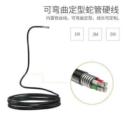 Endoscope camera 5.5mm, 3 metre, waterproof with HD screen - 5