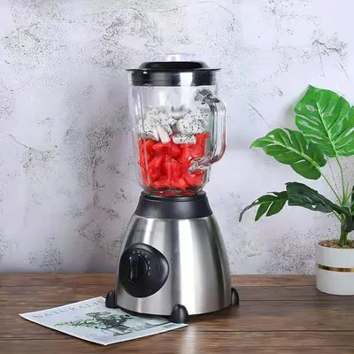 110V Entsafter Glasbecher Mixer 2 in 1 - 3