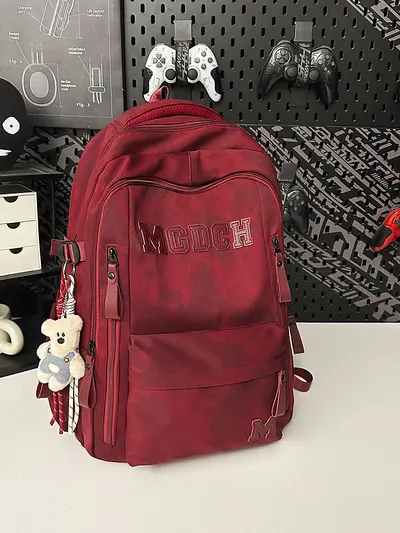 Großer Rucksack im Korea-Stil mit Laptopfach - 6