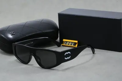 Unisex-Sonnenbrille im Farbblock-Design mit UV-Schutz - 12