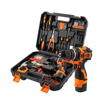 Electric drill set, lithium battery, high torque