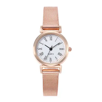 New Women's Knitted Strap Small Dial Casual Fashion Quartz Watch Middle School Student Simple Watch Dropshipping - 8