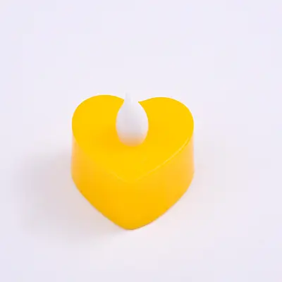 Heart-Shaped LED Candle Light, 520 Romantic Decor, Ambient Light - 9