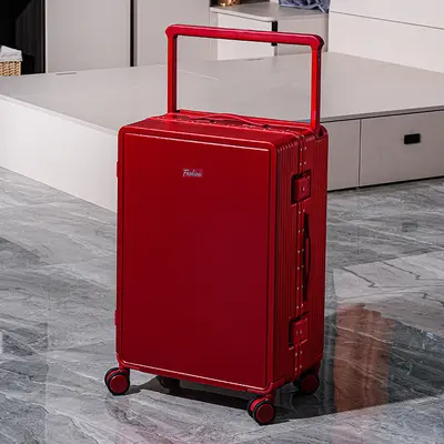 New Travel Luggage Wide Handle Trolley Case Unisex Student 24 Inch Carry-on Password Box Silent Universal Wheel Suitcase Lightweight - 7