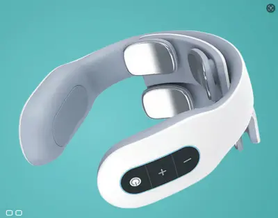 Heated Neck Massager, Soft-Spring Press Type, Smart Electric Massage Device - 7