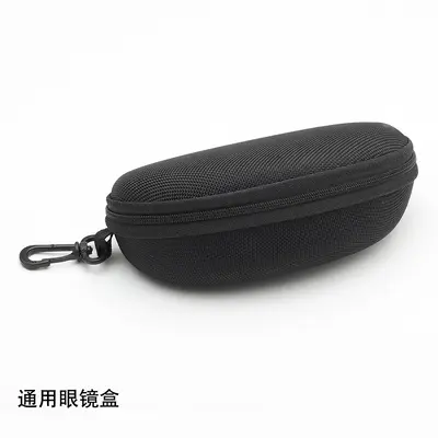 Universal Sunglasses Box Set Black Hinged Zipper Anti-Pressure Flat Mirror Box Wholesale Handmade Box Factory - 11