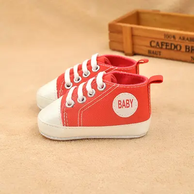 Soft Sole Non-Slip Baby Shoes, Newborn Pre-Walker Shoes