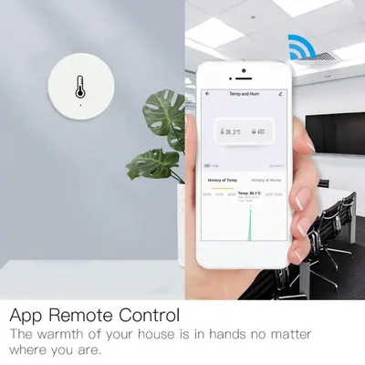 Tuya Zigbee Smart Temperature and Humidity Sensor Detector - 2