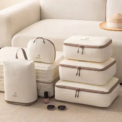 Travel storage bags nylon 5-piece set packing cubes