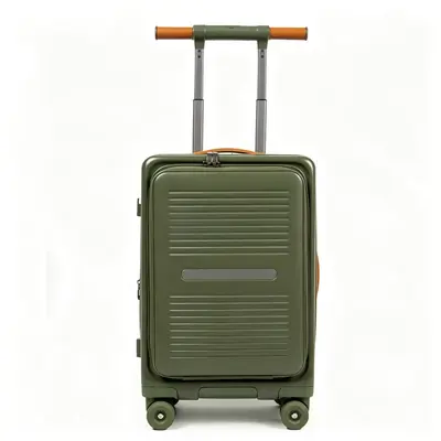 Waterproof Trolley Suitcase with Laptop Compartment and Combination Lock - 7