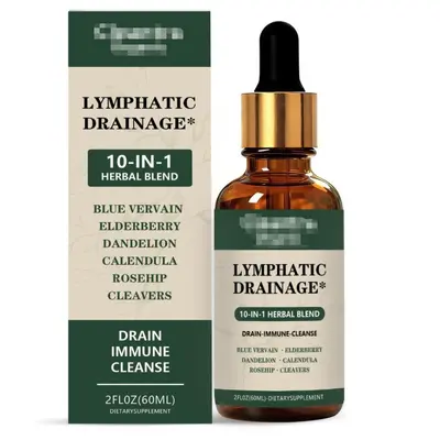 Lymphatic Drainage Drops, Bitkisel Vücut Besin Takviyesi Damlası