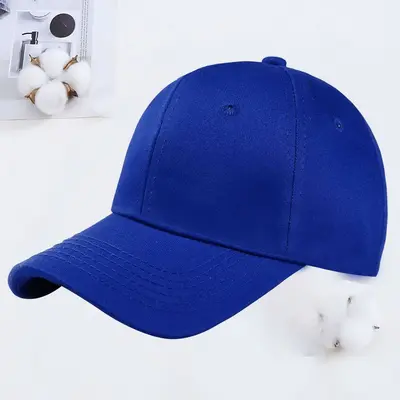 Reine Baumwolle Baseballkappe mit individualisiertem Logo Großhandel Damen Sommer Herbst Sonnenschirm Sonnenhut Ente Zunge Kappe Druck Stickerei - 8