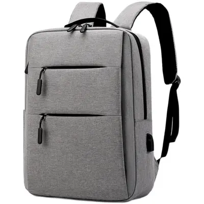 Minimalist Nylon Unisex Backpack, Business and Commuter Use - 6