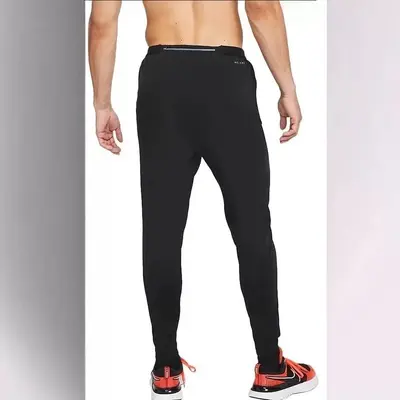 Men's Reflective Cropped Sports Pants, Breathable, Quick-Dry, Slim Fit - 4