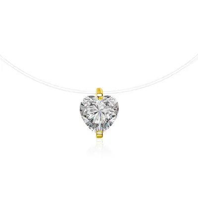 S925 Silber Moissanit Halskette, Meerjungfrauen-Träne - 9