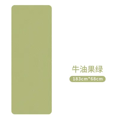Matte PU Natural Rubber Yoga Mat, Non-Slip and Shock-Absorbing Fitness Mat - 6