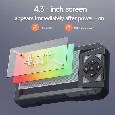 Endoscope 5.5mm, digital, HD camera with display - 3