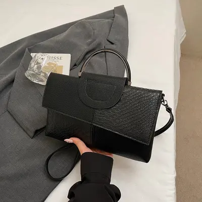 Women's Crossbody Bag Niche Design Retro Small Square Bag - 7