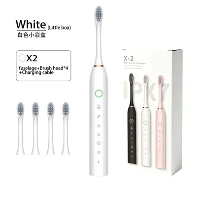 Portable Electric Toothbrush Set for Dorm, Home and Travel, Children and Adults - 7