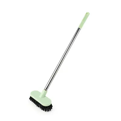 Long-Handle Stiff Bristle Floor Brush for Bathroom Floors, Tiles and Grout - 6
