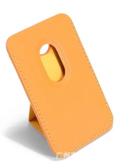 MagSafe Compatible Magnetic Card Holder with Hidden Stand