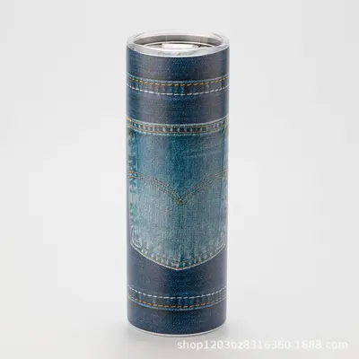 20 oz vakumlu paslanmaz çelik 304 termos bardak, taşınabilir, süblimasyon - 6