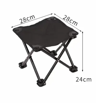 Klappbarer Stuhl tragbar Campinghocker Campingstuhl Angelsstuhl Strandhocker Großhandel Klappbarer Outdoor-Stuhl - 9