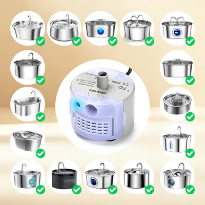 Ultra-Quiet USB DC Pet Water Fountain Pump, Cylindrical Replacement Part