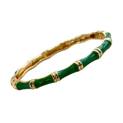 Mine bambu knot bilezik, Çin tarzı, minimalist lüks - 5