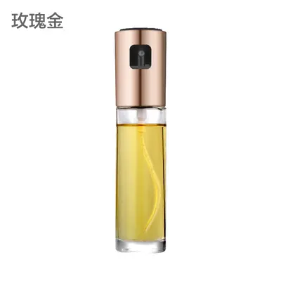 Spray oil bottle kitchen oil control bottle spray barbecue glass oil dispenser spice bottle push type oil spray bottle - 7