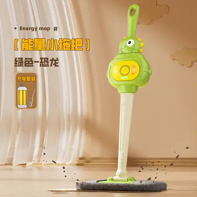 Kids Energy Mini Mop Toy, Simulated Housework Cleaning Play, 3 Years - 8