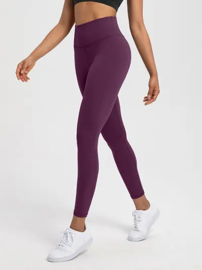 Athena Lulu Yoga Pantolonu Kadın Naylon 66 Yüksek Bel Hızlı Kuruyan Spor Tayt - 5
