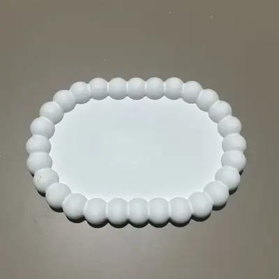 Plaster Decorative Storage Tray, INS Style, Nail and Jewelry Display - 10