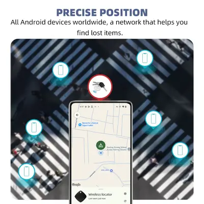 Find Device Android konumlayıcı kablosuz etiket anahtar bulucu