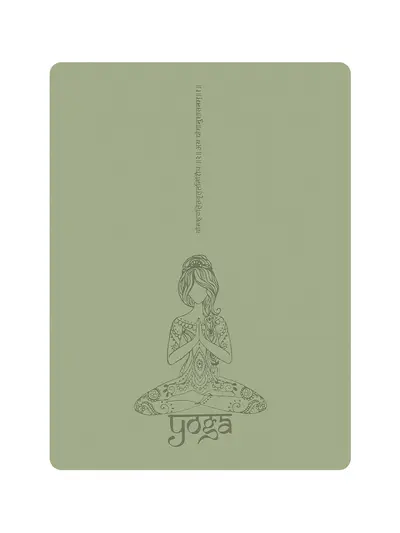 Extra Large Double Yoga Mat, Coconut Shell and Rubber, Thick, Non-Slip, Odorless - 5
