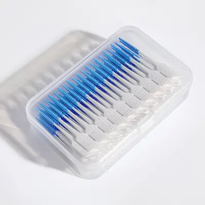 Soft Silicone Interdental Brush, I-Type - 8