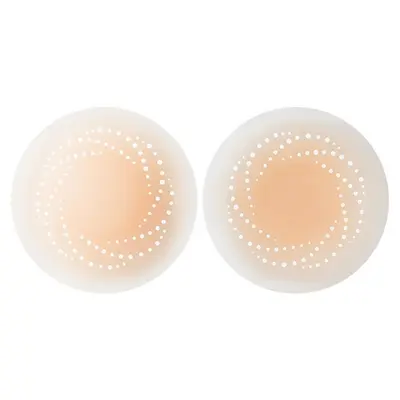 Reusable Silicone Breast Covers, Perforated for Large Chests - 12
