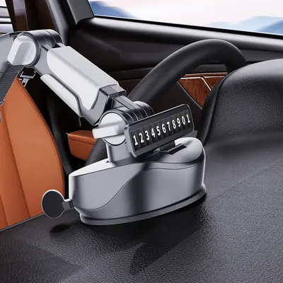 Cross-border suction cup waterfall adjustable rotatable car mobile phone holder multifunctional universal car tablet holder