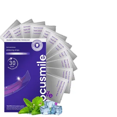 Hi Smile Purple V34 Teeth Whitening Strips, 7 Pairs - 5
