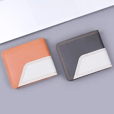 Kurze Herrenbrieftasche aus Leder mit Kartenfächern - 5