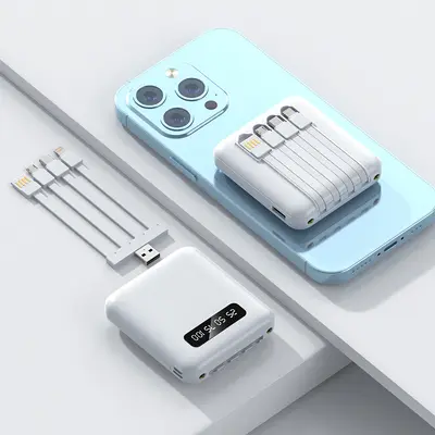 Wholesale mini high-capacity portable charger 20000 mAh cross-border gift fast charging mobile power bank customized logo - 8