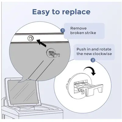 Washing Machine Door Lock, Compatible with W11457841 / W11091027
