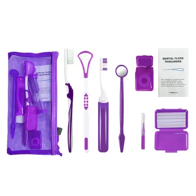 Orthodontic Oral Care Set, 8 Pieces