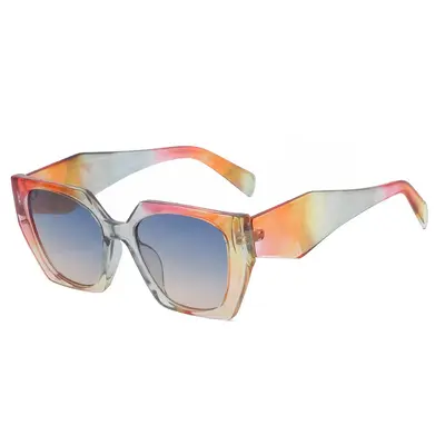 Damen-Sonnenbrille 2026 im Cat-Eye-Stil, Vollrand, breite Bügel - 6